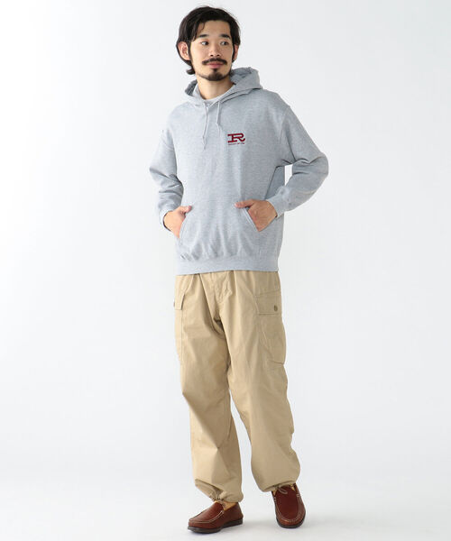 THE DAY(ザデイ)の「THE DAY × BEAMS PLUS / 別注 Pullover Sweat Hoodie(スウェット・メンズ・グレー/ネイビー・SMALL/LARGE/MEDIUM)」の3枚目の写真