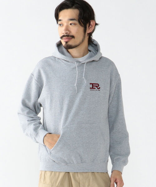 THE DAY(ザデイ)の「THE DAY × BEAMS PLUS / 別注 Pullover Sweat Hoodie(スウェット・メンズ・グレー/ネイビー・SMALL/LARGE/MEDIUM)」の5枚目の写真