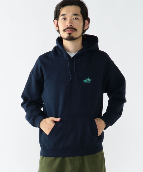 THE DAY(ザデイ)の「THE DAY × BEAMS PLUS / 別注 Pullover Sweat Hoodie(スウェット・メンズ・グレー/ネイビー・SMALL/LARGE/MEDIUM)」の6枚目の写真