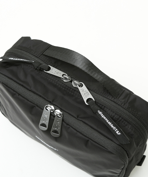 INDISPENSABLE （インディスペンサブル）の「【INDISPENSABLE / インディスペンサブル】IDP MULTI POUCH DRAWER ECONYL マルチポーチ（ハンドバッグ・メンズ・ブラック・フリー）」の8枚目の写真