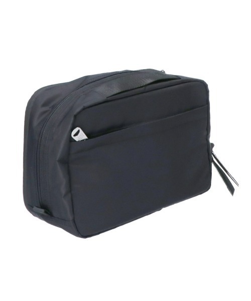 INDISPENSABLE （インディスペンサブル）の「【INDISPENSABLE / インディスペンサブル】IDP MULTI POUCH DRAWER ECONYL マルチポーチ（ハンドバッグ・メンズ・ブラック・フリー）」の3枚目の写真