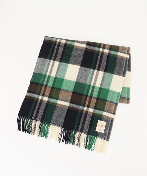 ikka（イッカ）の「抗菌加工マルチチェックマフラー（マフラー・レディース・イエロー/パープル/レッド/グリーン/ブラック/ブルー・FREE）」の19枚目の写真