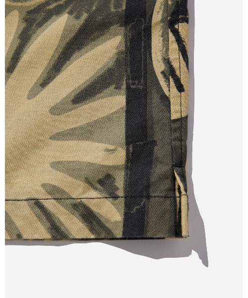 Saturdays NYC（サタデーズ ニューヨークシティ ）の「Summer Bloom Canty SS Shirt（シャツ/ブラウス・メンズ・キナリ/サックスブルー/クリーム・M/S/L/X-SMALL）」の6枚目の写真