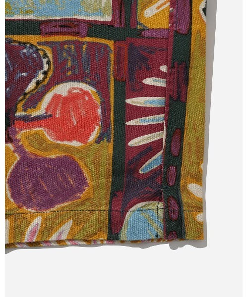 Saturdays NYC（サタデーズ ニューヨークシティ ）の「Summer Bloom Canty SS Shirt（シャツ/ブラウス・メンズ・キナリ/サックスブルー/クリーム・M/S/L/X-SMALL）」の15枚目の写真