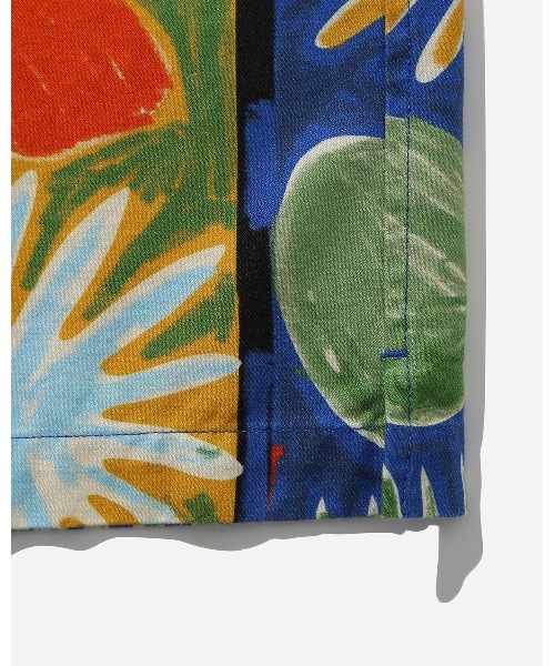 Saturdays NYC（サタデーズ ニューヨークシティ ）の「Summer Bloom Canty SS Shirt（シャツ/ブラウス・メンズ・キナリ/サックスブルー/クリーム・M/S/L/X-SMALL）」の17枚目の写真