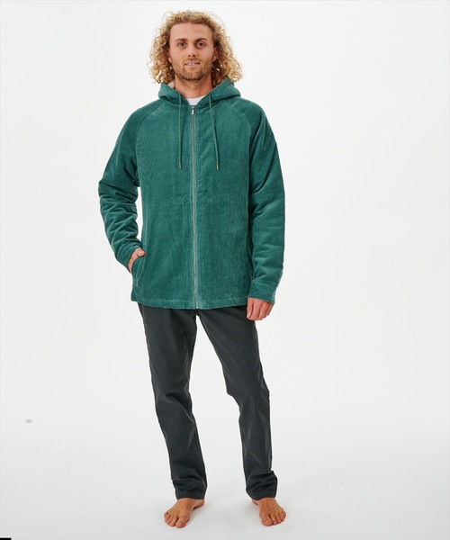 rip curl（リップカール）の「【RIPCURL（リップカール）】WINKI JACKET コーデュロイジャケット（ブルゾン・メンズ・グリーン系その他・LARGE/MEDIUM/SMALL）」の4枚目の写真