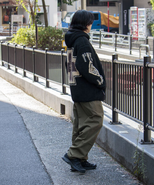 PENDLETON(ペンドルトン)の「【PENDLETON/ペンドルトン】BOA ZIP HOODIE ボアジップフーディー パーカー(ブルゾン・メンズ・ブラック/アイボリー/ネイビー・M/L)」の10枚目の写真