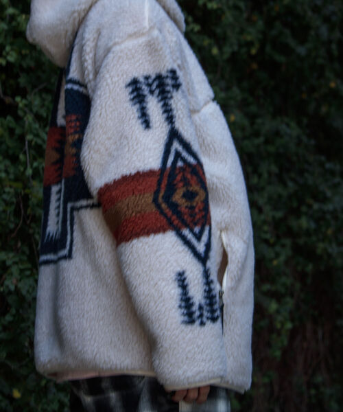PENDLETON(ペンドルトン)の「【PENDLETON/ペンドルトン】BOA ZIP HOODIE ボアジップフーディー パーカー(ブルゾン・メンズ・ブラック/アイボリー/ネイビー・M/L)」の17枚目の写真