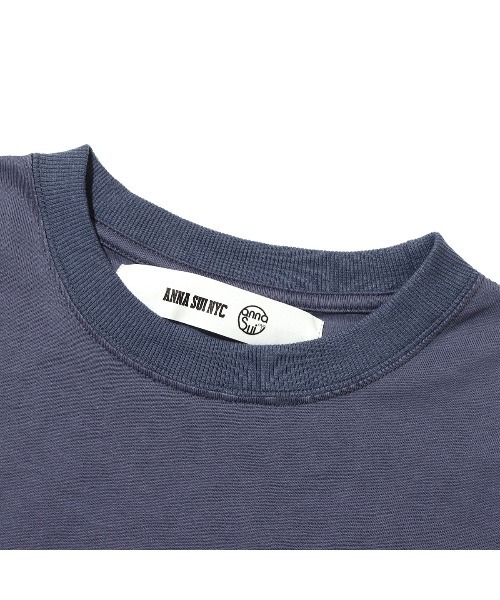 ANNA SUI NYC(アナ スイ エヌ ワイ シー)の「ANNA SUI NYC ポケットロゴTシャツ(Tシャツ/カットソー・レディース・ホワイト/マスタード/ネイビー・M/L/XL)」の9枚目の写真