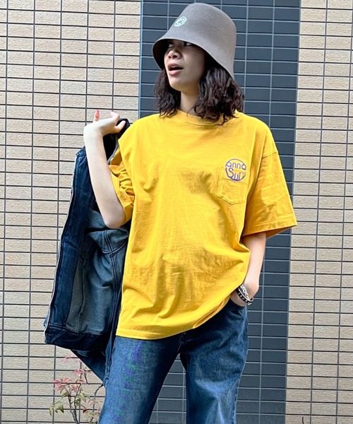 ANNA SUI NYC(アナ スイ エヌ ワイ シー)の「ANNA SUI NYC ポケットロゴTシャツ(Tシャツ/カットソー・レディース・ホワイト/マスタード/ネイビー・M/L/XL)」の19枚目の写真