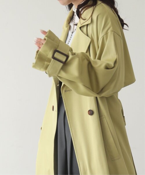 JK☆RAY CASSIN ベージュ ダブルブレスト トレンチコートF JK☆RAY CASSIN ベージュ ダブルブレスト トレンチコートF