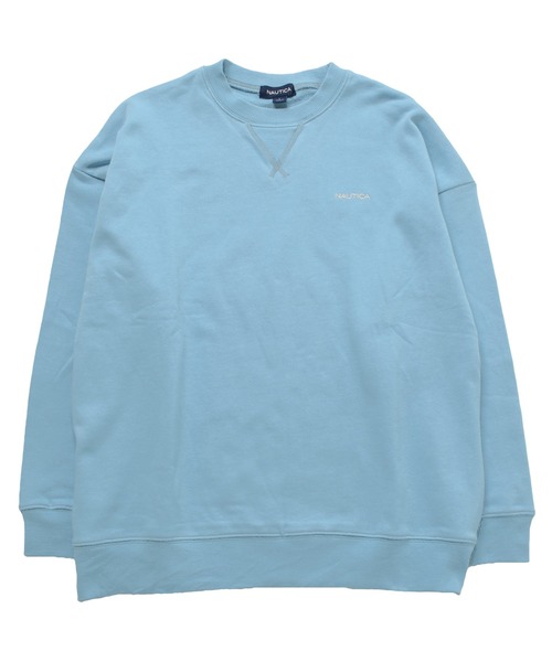 NAUTICA(ノーティカ)の「【NAUTICA】ワンポイントトレーナー(スウェット・キッズ・グリーン/イエロー/ネイビー/ブルー・L/XL/M)」の4枚目の写真