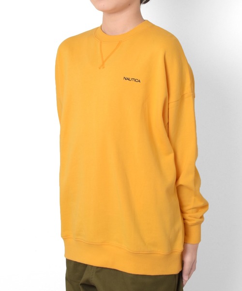 NAUTICA(ノーティカ)の「【NAUTICA】ワンポイントトレーナー(スウェット・キッズ・グリーン/イエロー/ネイビー/ブルー・L/XL/M)」の6枚目の写真