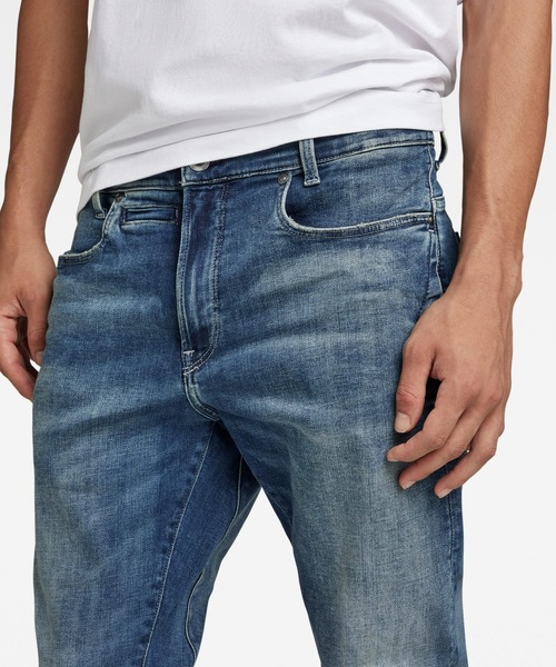 G-STAR（ジースター）の「D-STAQ 3D SLIM JEANS/スリムテーパード（デニムパンツ・メンズ・インディゴブルー・29/32/30/32/31/32/32/32/33/32/34/32/28/32/29/30/32/30/36/32）」の8枚目の写真