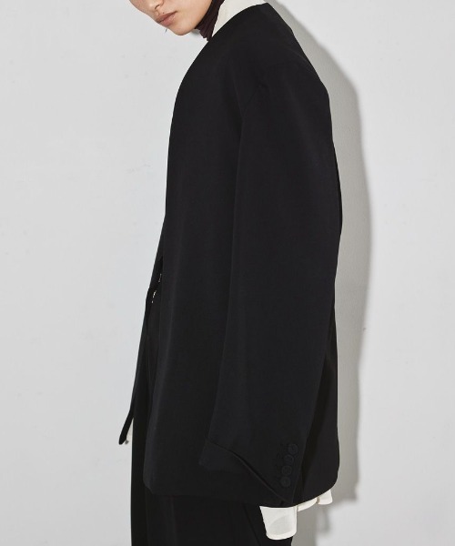 TODAYFUL（トゥデイフル）の「TODAYFUL Collarless Twill JK