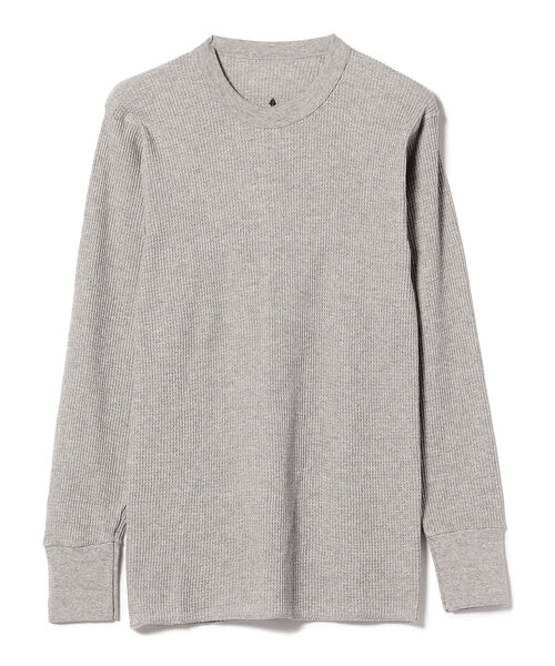 INDERA（インデラ）の「INDERA MILLS / Cotton L/S Thermals コットン ロングスリーブサーマル グレー（Tシャツ/カットソー・メンズ・グレー・SMALL/MEDIUM）」の2枚目の写真