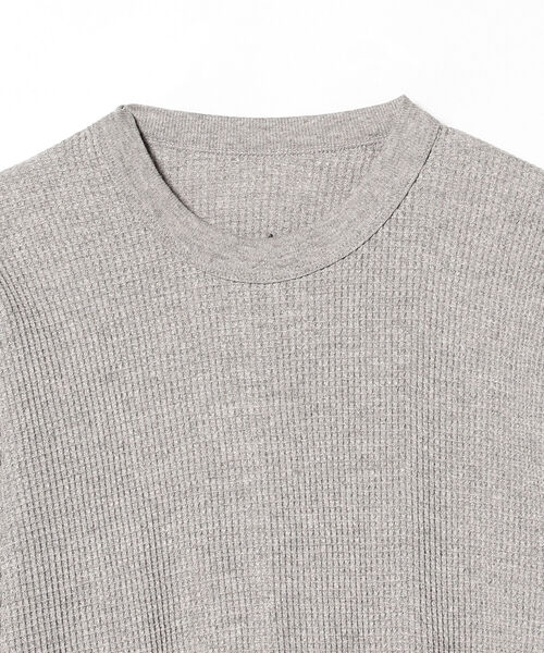 INDERA（インデラ）の「INDERA MILLS / Cotton L/S Thermals コットン ロングスリーブサーマル グレー（Tシャツ/カットソー・メンズ・グレー・SMALL/MEDIUM）」の3枚目の写真