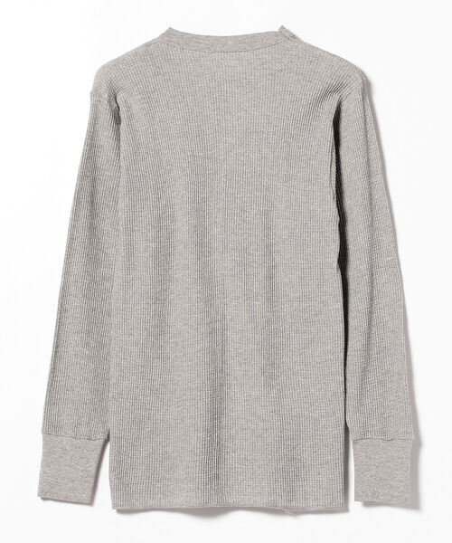INDERA（インデラ）の「INDERA MILLS / Cotton L/S Thermals コットン ロングスリーブサーマル グレー（Tシャツ/カットソー・メンズ・グレー・SMALL/MEDIUM）」の5枚目の写真