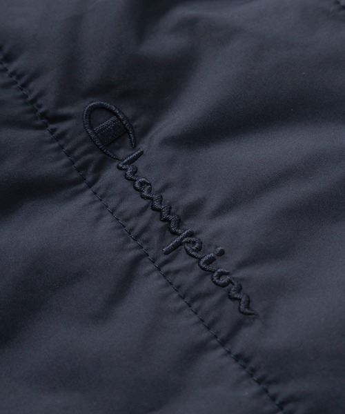 Champion(チャンピオン)の「【Champion/チャンピオン】ブランドロゴ刺繍 スナップジャケット/ スナップボタン ブルゾン/ビッグシルエット(ブルゾン・メンズ・ネイビー/ブラック/オリーブ・M/L/XL)」の6枚目の写真
