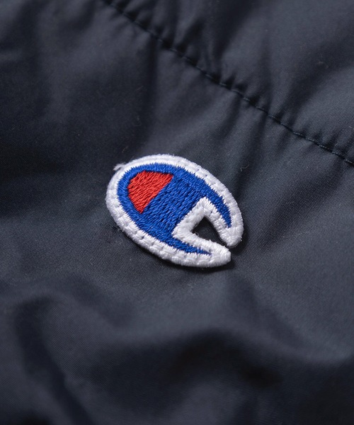 Champion(チャンピオン)の「【Champion/チャンピオン】ブランドロゴ刺繍 スナップジャケット/ スナップボタン ブルゾン/ビッグシルエット(ブルゾン・メンズ・ネイビー/ブラック/オリーブ・M/L/XL)」の11枚目の写真