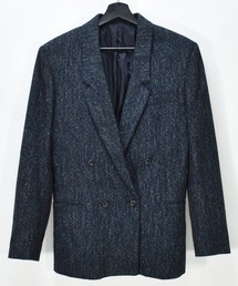 【ヴィンテージ古着】80-90s Nicolas Aven デザイン ダブルテーラードジャケット