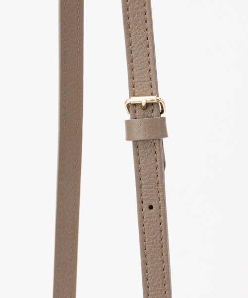 russet(ラシット)の「《SHOPPER》マイクロショルダーバッグ【コットンジャガード】(CE-1018)(ショルダーバッグ・レディース・ベージュ/イエロー/ライトグレー/ライトピンク・FREE)」の8枚目の写真