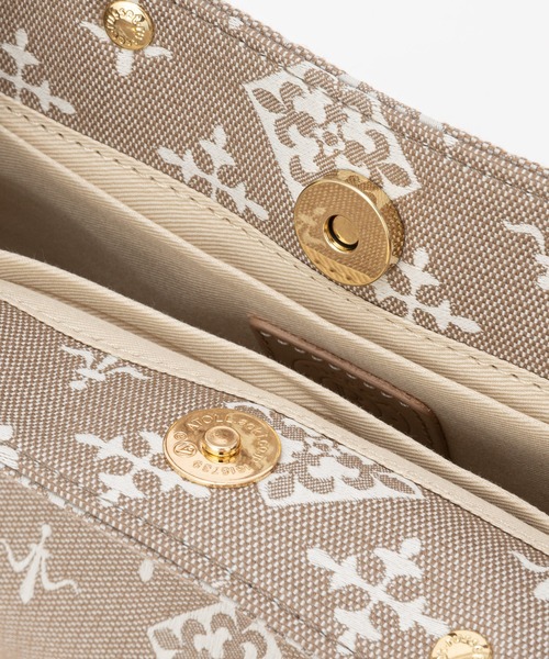 russet(ラシット)の「《SHOPPER》マイクロショルダーバッグ【コットンジャガード】(CE-1018)(ショルダーバッグ・レディース・ベージュ/イエロー/ライトグレー/ライトピンク・FREE)」の21枚目の写真