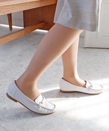 MODE KAORI｜モードカオリのローファー（ホワイト/白色系）通販 - ZOZOTOWN