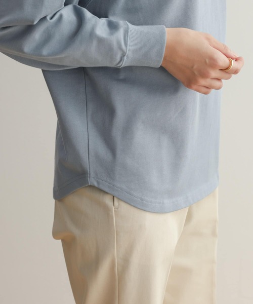 URBAN RESEARCH DOORS(アーバンリサーチドアーズ)の「USAコットンフットボールTシャツ(Tシャツ/カットソー・レディース・オフホワイト/チャコールグレー/ブルー・MEDIUM)」の21枚目の写真