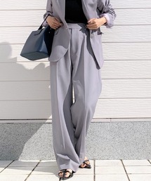 Q | ストレッチストレートパンツ(その他パンツ)