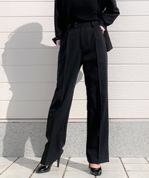 Q | ストレッチストレートパンツ(その他パンツ)