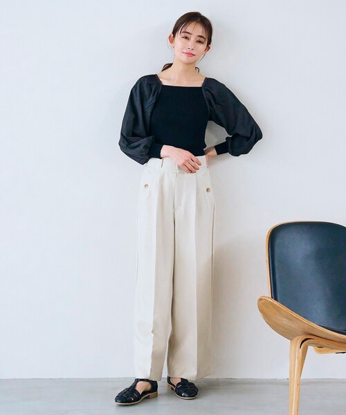 grove（グローブ）の「◆【快適さ重視のトレンドサンダル】人間工学 グルカサンダル（サンダル・レディース・アイボリー/ダークブラウン/ブラック・35/45/25）」の14枚目の写真