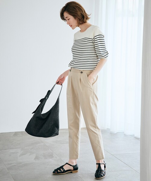 grove（グローブ）の「◆【快適さ重視のトレンドサンダル】人間工学 グルカサンダル（サンダル・レディース・アイボリー/ダークブラウン/ブラック・35/45/25）」の12枚目の写真