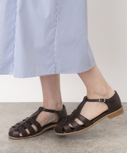 grove（グローブ）の「◆【快適さ重視のトレンドサンダル】人間工学 グルカサンダル（サンダル・レディース・アイボリー/ダークブラウン/ブラック・35/45/25）」の19枚目の写真