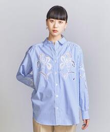 dahl'ia | 【別注】＜dahl'ia＞カットワークシャツ -ウォッシャブル-(シャツ/ブラウス)