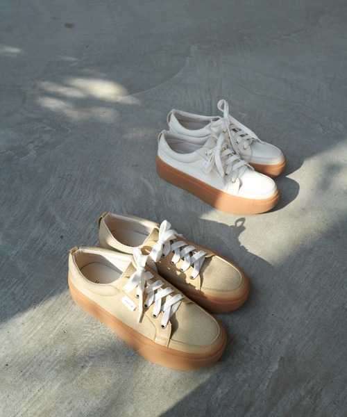 unclip（アンクリップ）の「ガムソールスニーカー（スニーカー）」 - WEAR