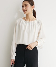 Green　Parks | ef-de ギャザーブラウス(シャツ/ブラウス)