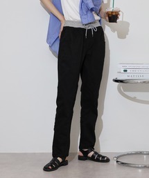 atONE ウエストリブツイルサルエルパンツ
