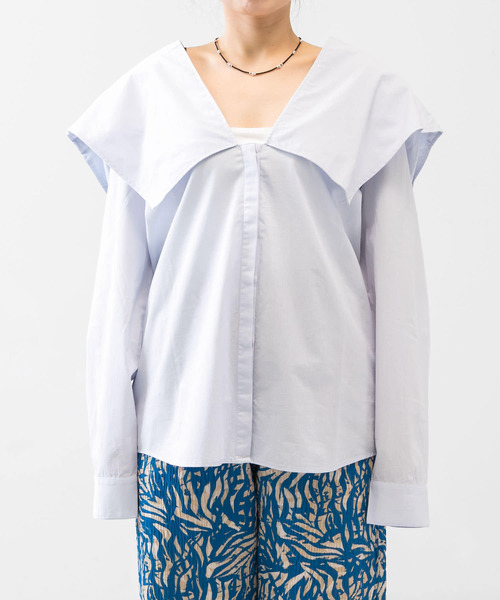 SEEALL（シーオール）の「SEEALL CHURCH SHIRTS（シャツ/ブラウス 
