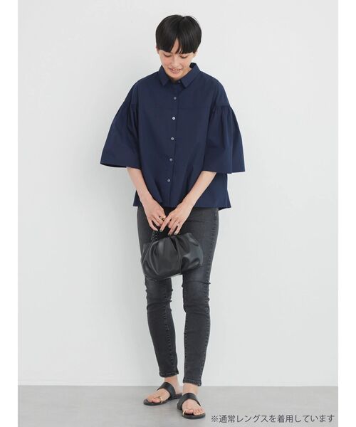 AMERICAN HOLIC(アメリカンホリック)の「【WEB限定】スキニーフィットデニム(-3cm)(デニムパンツ・レディース・インディゴブルー/ワンウォッシュ/ライトインディゴブルー/ブラック/グレー・L/M/S/XS/XL)」の11枚目の写真