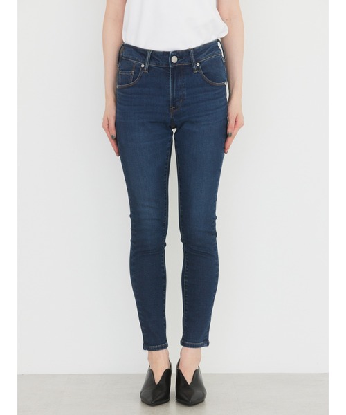 AMERICAN HOLIC(アメリカンホリック)の「【WEB限定】スキニーフィットデニム(-3cm)(デニムパンツ・レディース・インディゴブルー/ワンウォッシュ/ライトインディゴブルー/ブラック/グレー・L/M/S/XS/XL)」の7枚目の写真