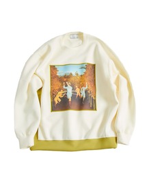 TAUPE | Art Paint Silky Sweatshirts(スウェット)