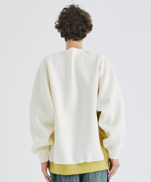 TAUPE（トープ）の「Art Paint Silky Sweatshirts（スウェット・メンズ・アイボリー/その他17・3）」の11枚目の写真