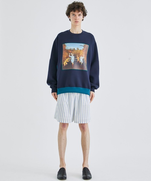 TAUPE（トープ）の「Art Paint Silky Sweatshirts（スウェット・メンズ・アイボリー/その他17・3）」の17枚目の写真