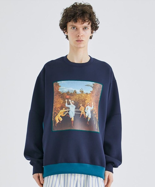 TAUPE（トープ）の「Art Paint Silky Sweatshirts（スウェット・メンズ・アイボリー/その他17・3）」の18枚目の写真