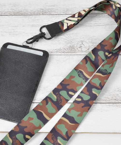 AVIREX（アヴィレックス）の「アヴィレックス ロングストラップ 「迷彩柄」（スマホグッズ・メンズ・グリーン/ブラック・ONE SIZE）」の15枚目の写真