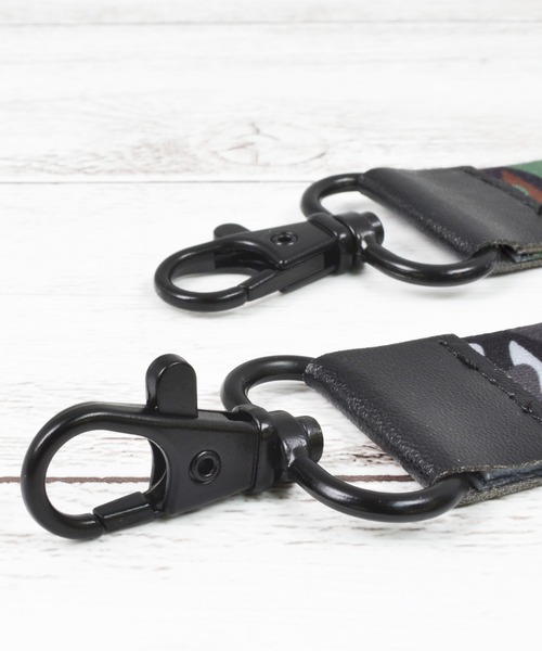 AVIREX（アヴィレックス）の「アヴィレックス ロングストラップ 「迷彩柄」（スマホグッズ・メンズ・グリーン/ブラック・ONE SIZE）」の9枚目の写真