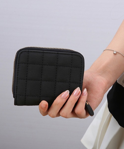 Mignonjour(ミニョンジュール)の「Mignonjour/二つ折り財布 M2131(財布・レディース・ブラック/グレー/ホワイト/ピンク・FREE)」の21枚目の写真