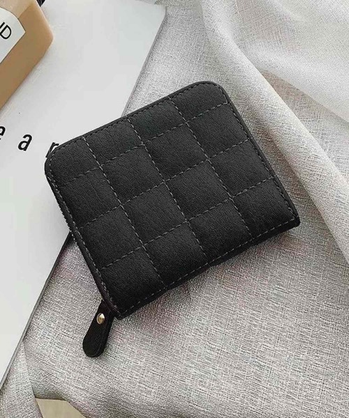 Mignonjour(ミニョンジュール)の「Mignonjour/二つ折り財布 M2131(財布・レディース・ブラック/グレー/ホワイト/ピンク・FREE)」の13枚目の写真