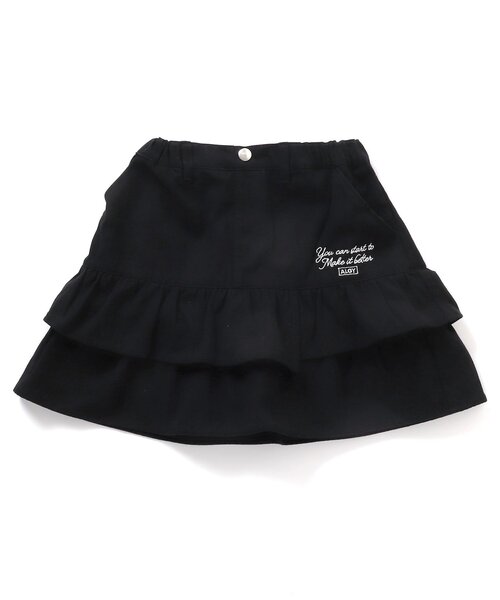 algy（アルジー）の「フリルスカパン（スカート・キッズ・ブラック/サックスブルー/ライム・SMALL/MEDIUM/X-SMALL/XX-SMALL）」の12枚目の写真